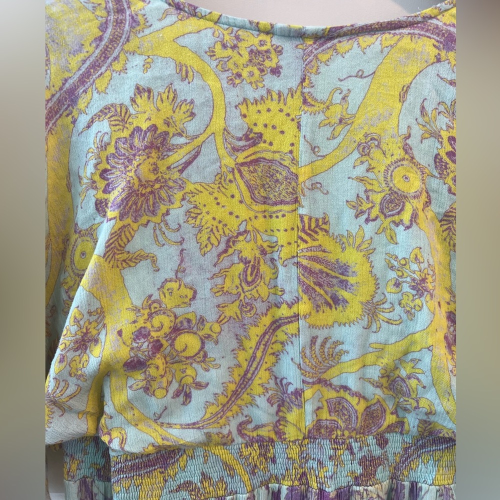 HEMANT & NANDITA Multi Floral Printed
Maxi Dress - Picture 9 of 16